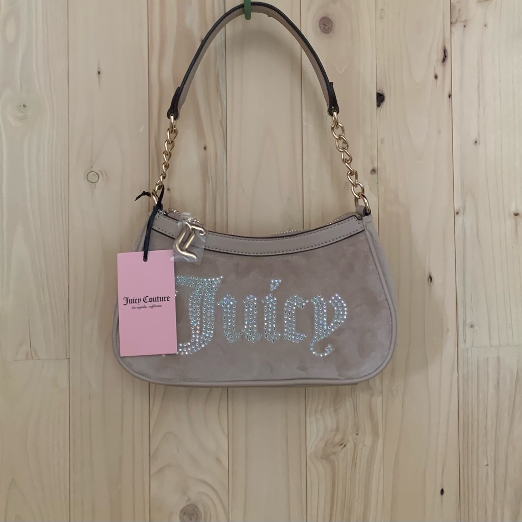 Juicy Couture Velvet Cafe Obsession Shoulder Bag New With Tags
